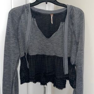 Free People Cropped Sweater
